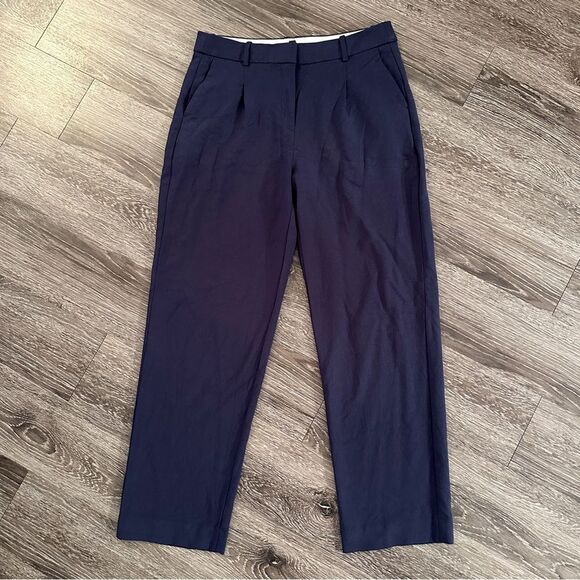 J. Crew Essential Pant Navy Blue Tall Inseam - Picture 1 of 6